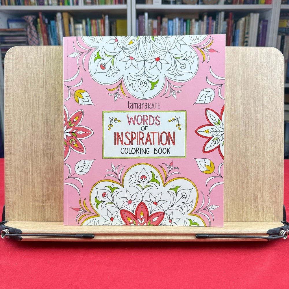 Tamara Kate Words of Inspiration Coloring Book Eccolo 92 Perforated Pages 2016